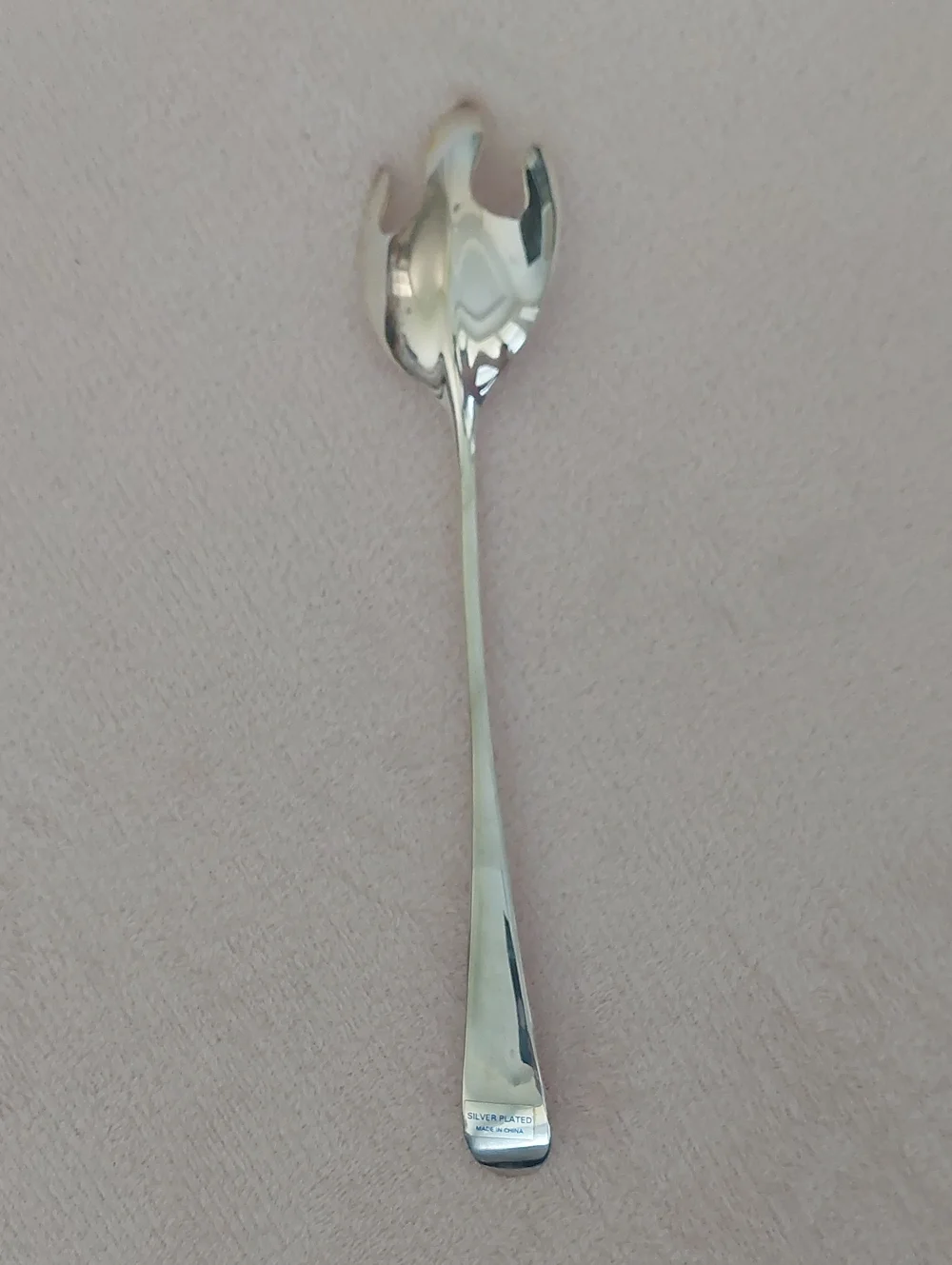 SIlverplated SERVING FORK by William M. Rogers & Son NIB